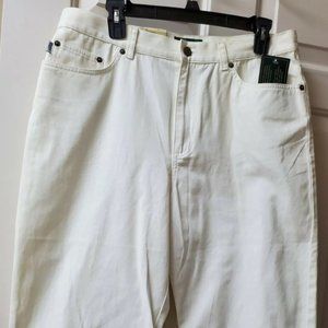 Ralph Lauren White Jeans